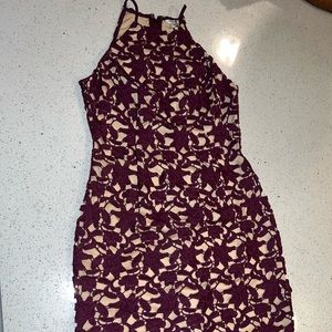 Guess midi lace dress